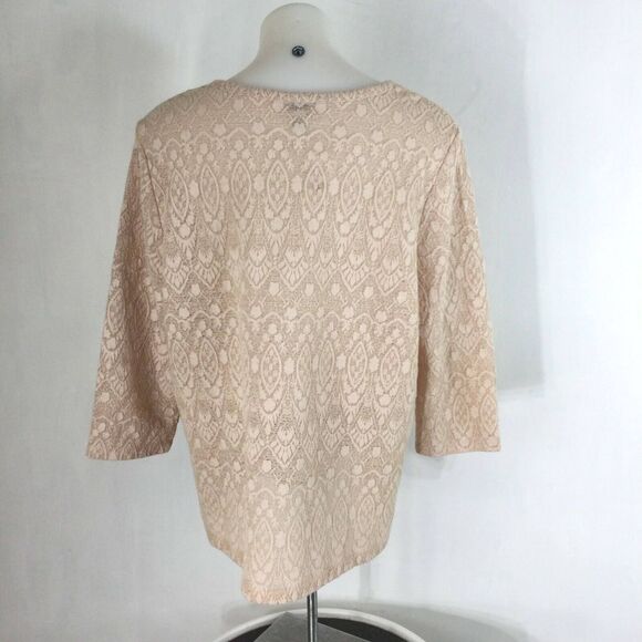 Loft Top Light Pink Shirt Size XL NWT - Picture 4 of 10
